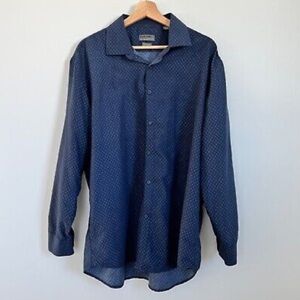 Black label by Ruffini Slim Fit made in Italy button down shirt